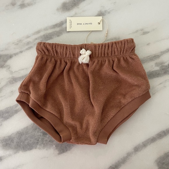 Quincy Mae Other - NWT Quincy Mae Terry Cloth Shorts 6-12 mo